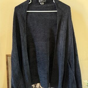 Barefoot Dreams Black Shrug Sweater